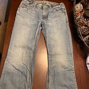 Slightly washed jeans